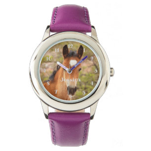 Cute Baby Horse Girls Armbandsur