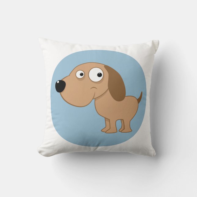 Cute Baby Hund Kudde (Framsida)