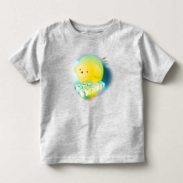 Cute Baby Hund T Shirt (Framsida)