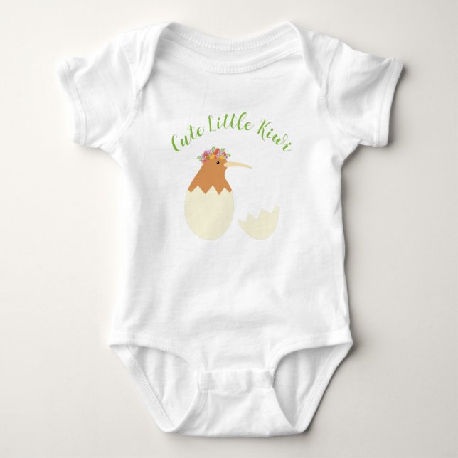 Cute Baby Kiwi T Shirt (Framsida)
