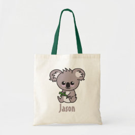 Cute baby koala i påsen tygkasse