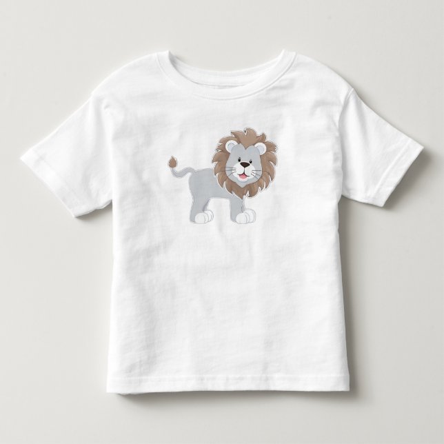 Cute Baby Lejona Småbarn Tshirt T Shirt (Framsida)