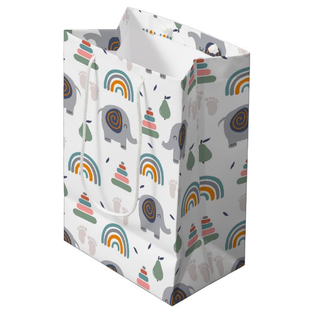 Cute Baby Leksak Mönster (Framsidan Vinklad)