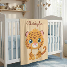 Cute Baby Leopard Safari Animal Kids