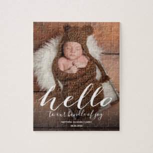 Cute Baby'-meddelande Pussel
