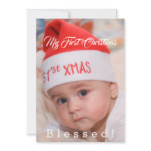 Cute Baby Min första jultomt Hat