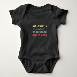 Cute Baby min slips Kärlek mig till Måne och tillb T Shirt