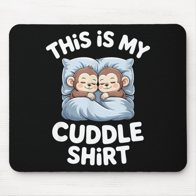 Cute Baby Monkey Lovers This Is My Cuddle  Musmatta (Framsidan)