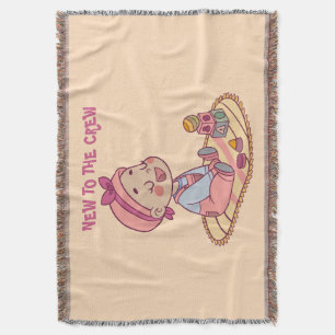 Cute Baby Motif Filt