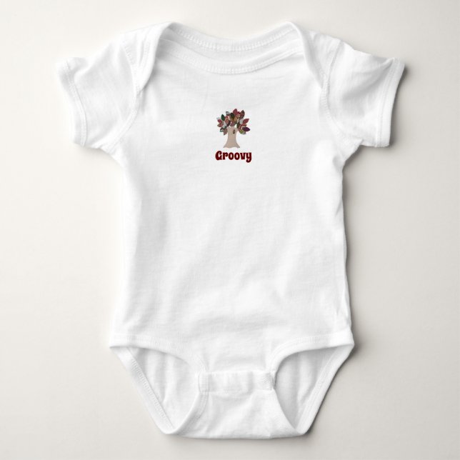Cute Baby One Biet - Groovy T Shirt (Framsida)