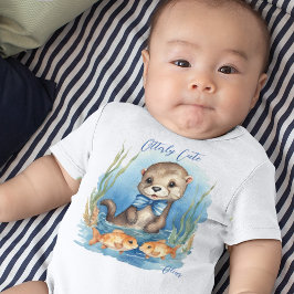 Cute Baby Otter Boy T Shirt