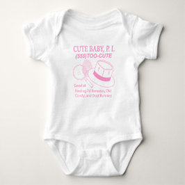Cute Baby P.I. T Shirt
