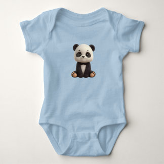 Cute Baby Panda Bodysuit T Shirt