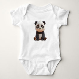 Cute Baby Panda Bodysuit T Shirt