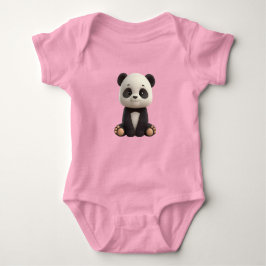 Cute Baby Panda Bodysuit T Shirt