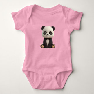 Cute Baby Panda Bodysuit T Shirt
