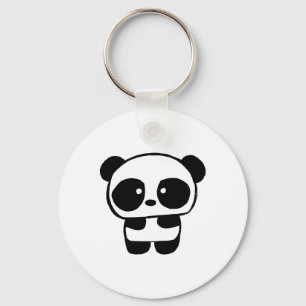 Cute Baby Panda Nyckelring