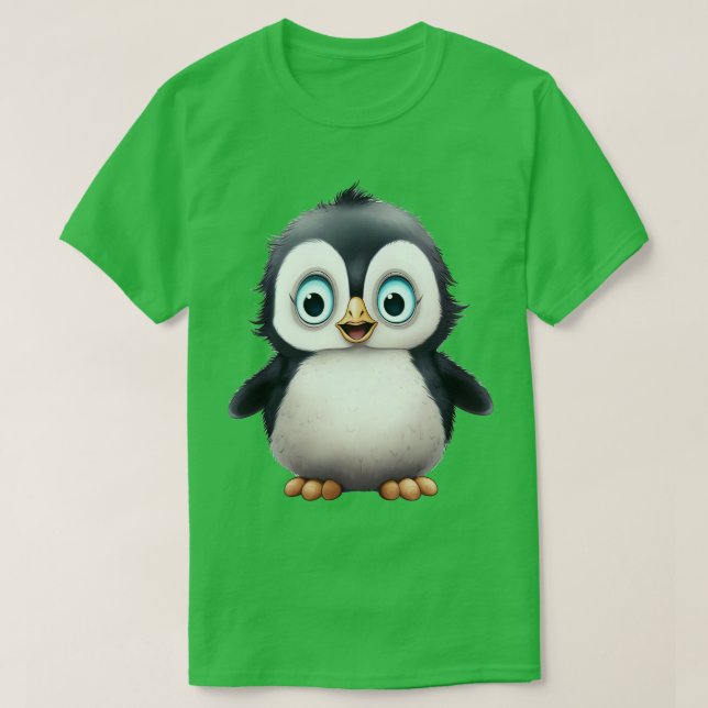 Cute baby penguin 3 t shirt (Design framsida)
