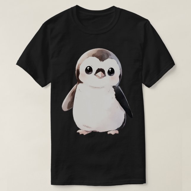 Cute baby penguin 4 t shirt (Design framsida)