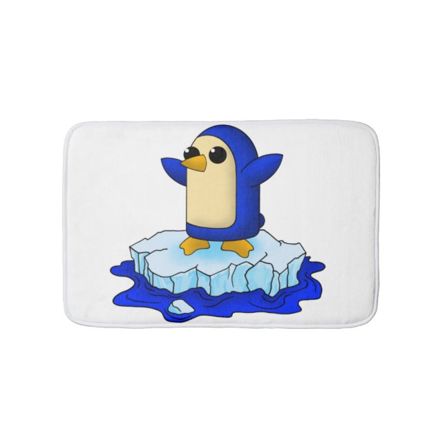 Cute baby penguin badrumsmatta (Framsidan)