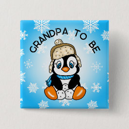 Cute Baby Penguin Grandpa ska | Babyskor Knapp