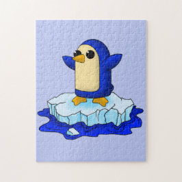 Cute baby penguin pussel