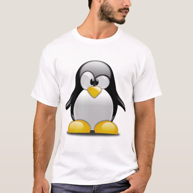 Cute Baby Penguin T Shirt (Framsida)