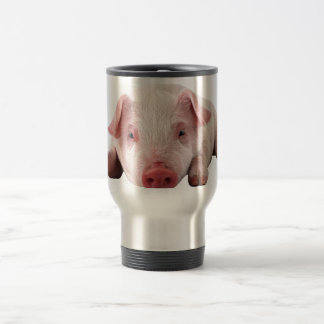 Cute Baby Pig Travel Coffee Mug Resemugg