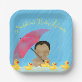 Cute Baby Rain Rubber Ducky's Umbrella Baby Shower