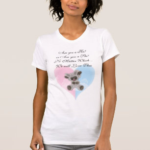 Cute Baby Ram Heart Förväntande T-Shirt