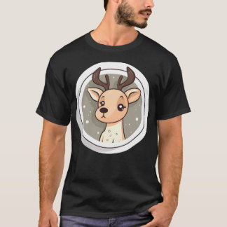 Cute Baby Reindeer T Shirt