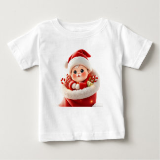 Cute Baby Santa – Adorable Kawaii Christmas Gift T Shirt