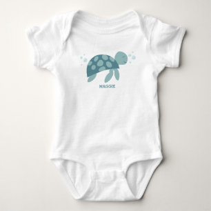 Cute Baby Sea Turtle Onsie T-Shirt