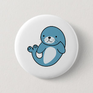 Cute Baby Seal Knapp