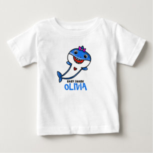 Cute Baby Shark Birthday T Shirt