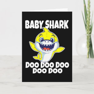 Cute Baby Shark Doo Doo Doo Doo Kort