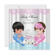 Cute Baby Shower Gender Reveal Par