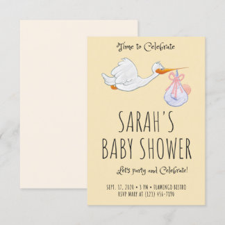 Cute Baby Shower-inbjudningskort Inbjudningar