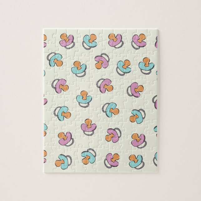 Cute Baby Shower Nappar Gender Reveal Pussel (Vertikal)