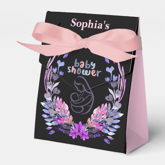 Cute Baby Shower Presentaskar (Framsidan Sidan)