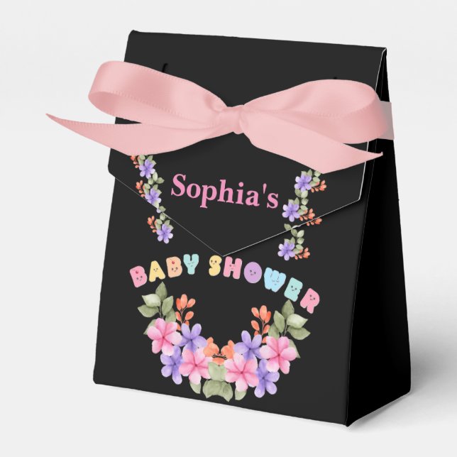 Cute Baby Shower Presentaskar (Framsidan Sidan)