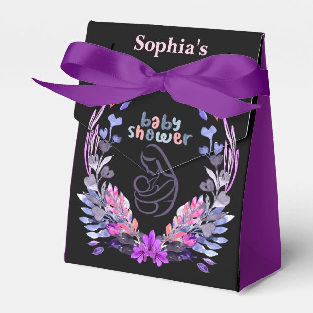 Cute Baby Shower Presentaskar (Framsidan Sidan)