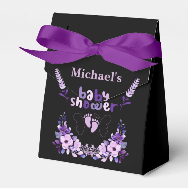 Cute Baby Shower Presentaskar (Framsidan Sidan)