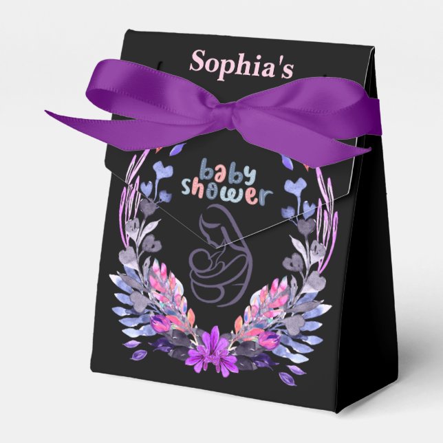 Cute Baby Shower Presentaskar (Framsidan Sidan)