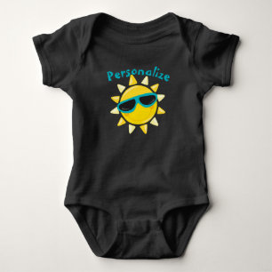 Cute Baby Sol i solglasögon Sunshine Personlig T Shirt