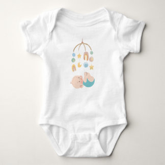 Cute Baby T-Shirt med stjärnor