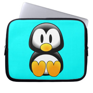 Cute Baby Tecknad Penguin Laptop Fodral