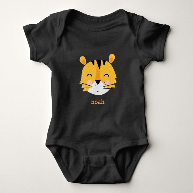 Cute Baby Tiger T-shirt (Framsida)