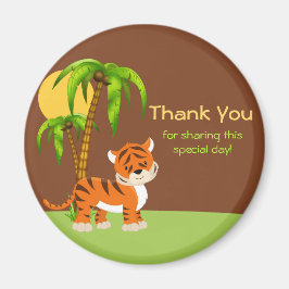 Cute Baby Tiger Tack Magnet