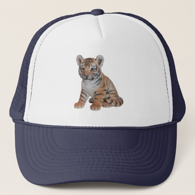 Cute Baby Tiger Unge Keps (Framsida)